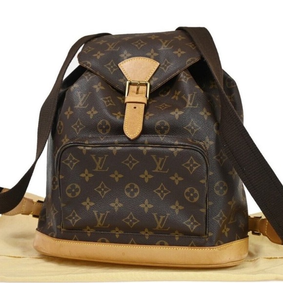 LOUIS VUITTON Monogram GM Drawstring Backpack Beauty Authentic Vintage 1997 - Picture 1 of 16